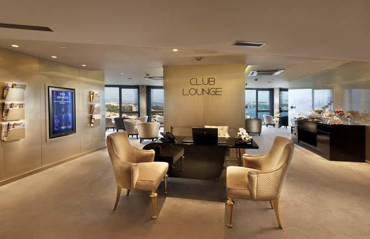 CLUB INTERCONTINENTAL 5 club floors Club Lounge Services