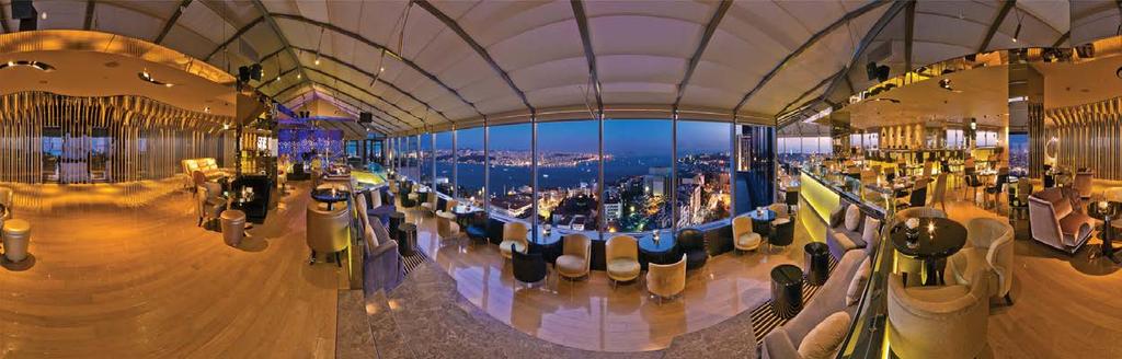 CITY LIGHTS RESTAURANT & BAR The all-new City Lights Restaurant & Bar with Istanbul at your feet with a star-filled night sky, has an energising atmosphere.