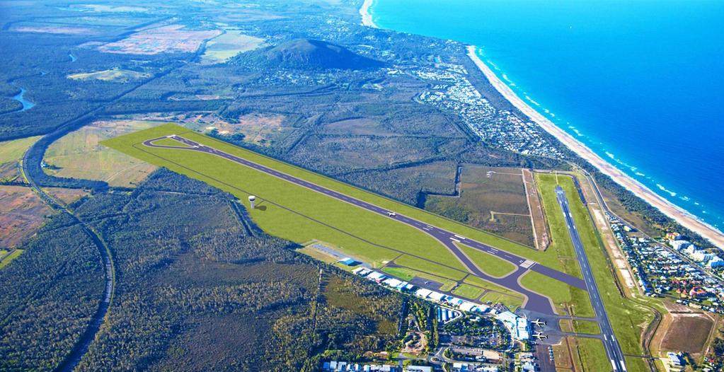 Sunshine Coast Airport Expansion New runway and terminal