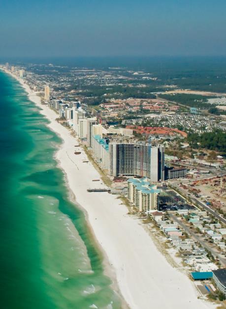 BAY COUNTY/PANANA CITY A R E A O V E R V I E W LOCATION The Panama City region has evolved over the last 10 to 25 years from a spring break attraction to a high-growth, full time residential