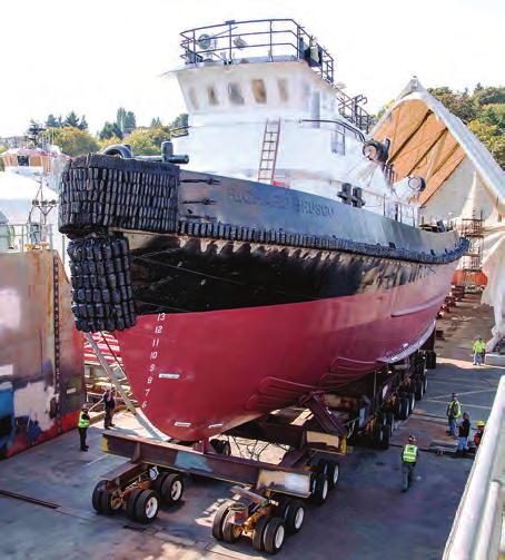 The Foss shipyards build, maintain and repair a variety of vessels for our marine operations as well as for many others; we