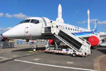 MRJ (Mitsubishi Regional Jet): An Example of Our Willingness to Work with International Partners Japan s first jet airliner with 70-90 seat capacity, being developed by Mitsubishi Aircraft