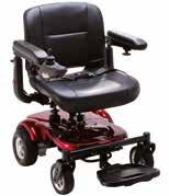Powered wheelchairs Electric Mobility Rascal P321 Max weight capacity: 113kg