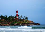 Kovalam Kovalam is famous for its beaches, among the most pristine in India. Kovalam is extremely popular among westerners due to shallow waters and low tidal waves.