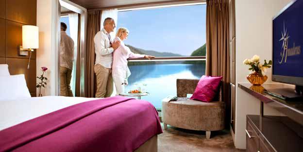The best of Europe The Amadeus Silver joins the other ships of the Amadeus fleet cruising the Rhine, Main, and Danube rivers as well as the Seine, Saône,