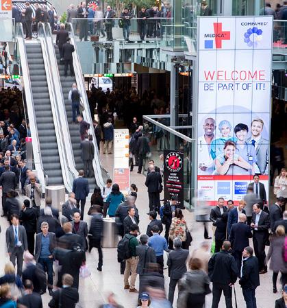 MEDICA 2015 + COMPAMED 2015 A great atmosphere for exhibitors and visitors means good business