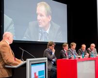 INNOVATIVE FORUMS AT MEDICA 2015 HEALTH IT FORUM TECH FORUM ECON FORUM MEDICA HEALTH IT FORUM: Experts introduced new business and supply models, amongst other things, in development fields such as