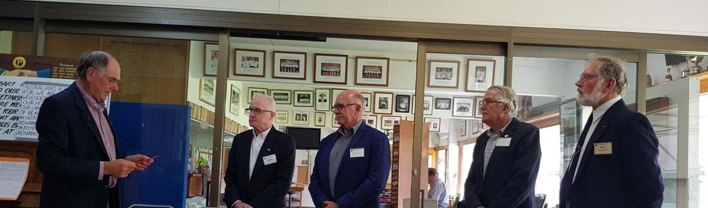 We welcome Rod Moore and Frank Lawrence and look forward to their involvement with the club, its members and its activities.