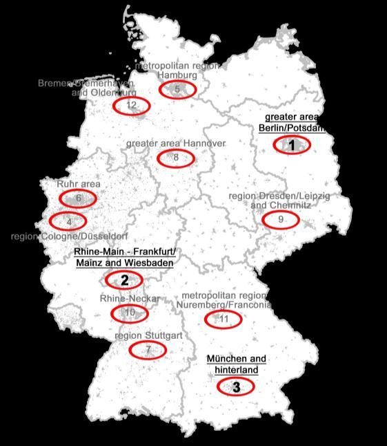 Bavaria always on top, except with organisers from Germany those prefer North Rhine-Westphalia All organisers From Germany From Europe¹ Worldwide 1 Bavaria North Rhine- Westphalia Bavaria Bavaria 2