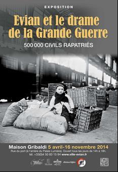 500.000 refugees in Evian-les-Bains.