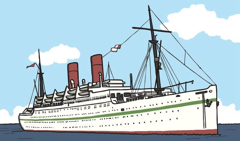 HMT Empire Windrush (whose first name was MV Monte Rosa) was originally used as a cruise ship and passenger liner and began sailing in 1930.