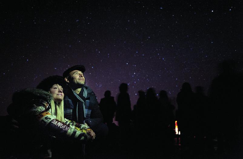 guides and long range telescopes The night of Guayota: Special edition of Sunset and Stars in which the Evil One makes an appearance. It is celebrated only once a year.