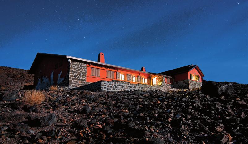 Altavista del Teide High Mountain Refuge The Altavista Refuge was originally used by scientists to observe stars.