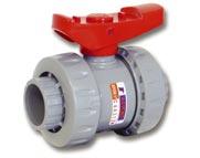 Durapipe VKD Double Union Ball Valve Description: In-line double union ball valve Seats: PTFE End Connections: Solvent Sockets, Option: Electric or Pneumatic Actuation 3 /8 HO DKA 101 62.