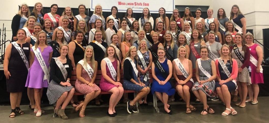 53rd Fairest of the Fairs To Be Crowned We are proud to announce we will be crowning our 53rd Wisconsin Fairest of the Fairs and at our 2019 annual convention.