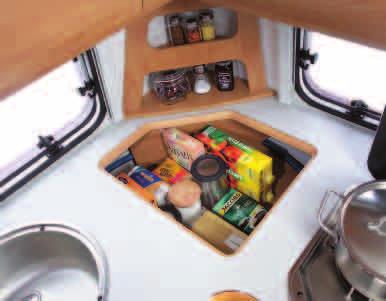 Above, the kitchen of the Puck L 0 GT demonstrates the real spatial wonder that is the Touring range the
