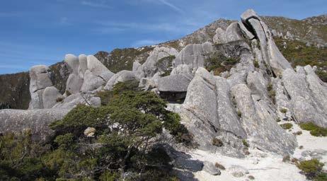 Land on Mt Olympus to view the strange pinnacle rock formations that were used to portray the rugged
