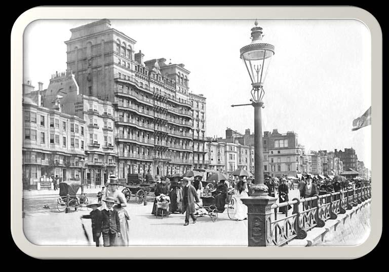 For the thirty years between 1841 and 1871, Brighton is the fastest growing