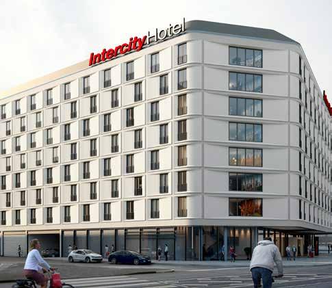 The IntercityHotel Darmstadt is located centrally by the train station and only a few minutes away from the town center and Darmstadt exhibition and congress center.