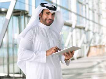 Dubai, populated with sophisticated and intelligently designed office