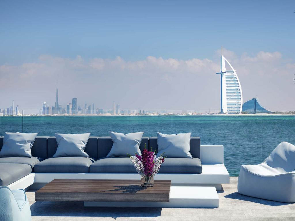Atlantis and the magical skyline of Dubai Marina.