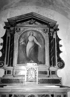 Zajec) Gologorica, Parish Church of SS Peter and Paul, altar of St. John (photo by V. Zajec) nostavno razaznati profil pojedinih njezinih majstora.