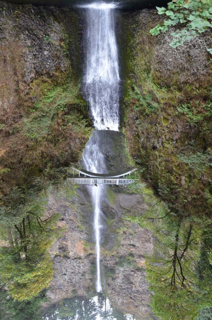 Multnomah Falls. The next day we were astonished to see Oregon had changed right before our eyes.