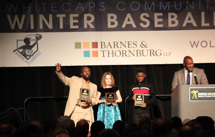 Winter Banquet In January of every year, the Whitecaps Community Foundation holds a banquet that benefits the YMCA Inner City Youth Baseball and Softball Program, which provides the opportunity for