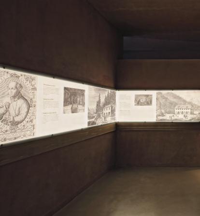 The recently restored Paracelsus Forum presents the history of mineral springs in St Moritz with