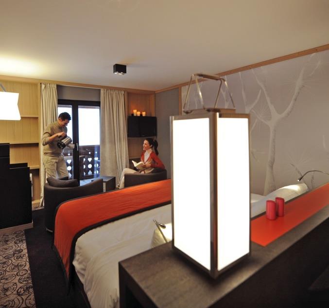 Size: 24 to 29m² Number of rooms : 143 (connecting rooms available) DELUXE ROOM This spacious room