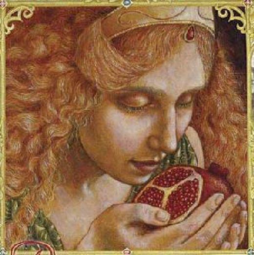 PERSEPHONE RELEASED... SLIGHTLY Reluctantly, Hades prepared to let Persephone go, but before she left, he gave her four pomegranate seeds to eat.