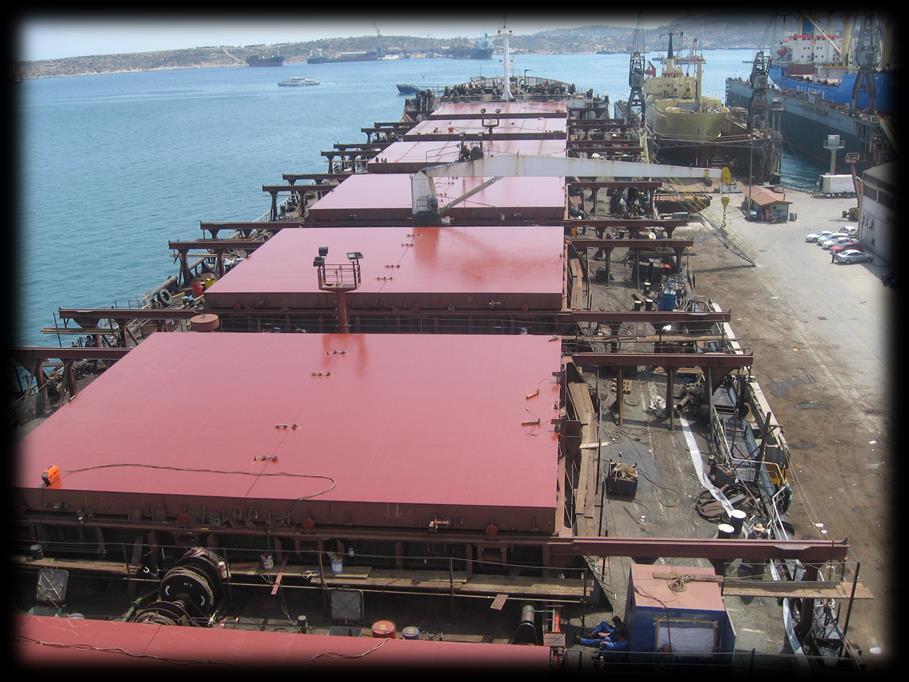 vessel s conversion from M/T to Bulk Carrier were estimated