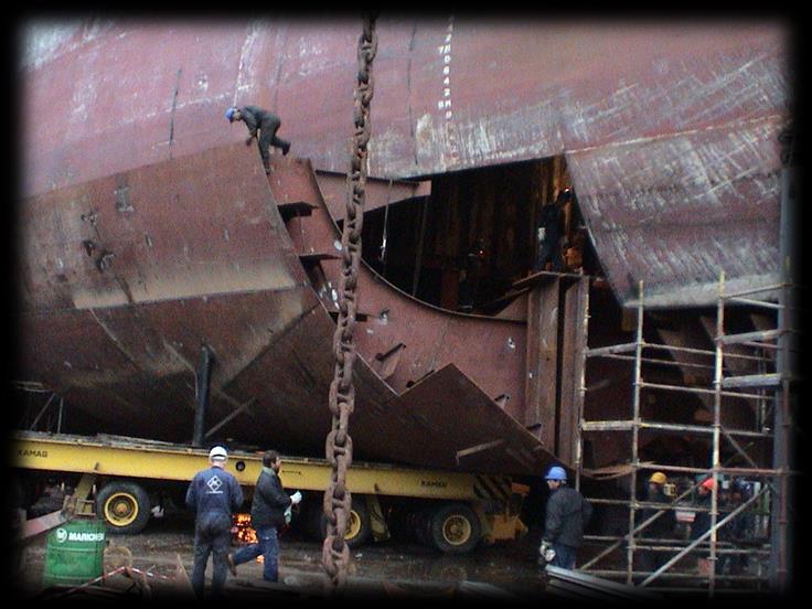 carried out for the vessel s bottom