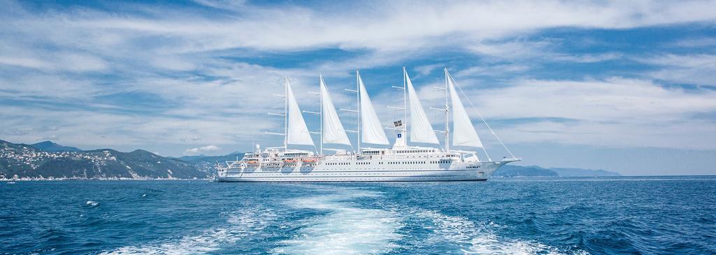 Itinerary of your cruise Day 1 - Thursday La Romana Day 2 - Friday Sailing on the open sea A restorative day at sea. Choose from the range of inviting possibilities on our remarkable sailing ship.