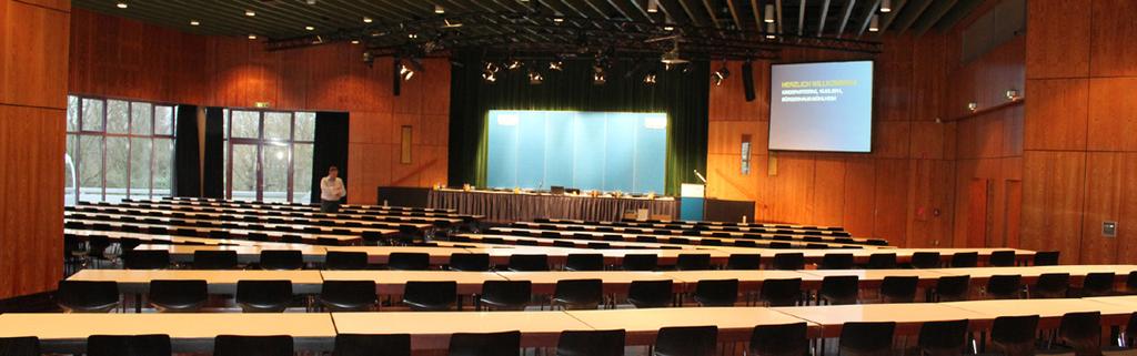 Conferences & Presentations We are the ideal location for trade fairs, meetings and conferences.