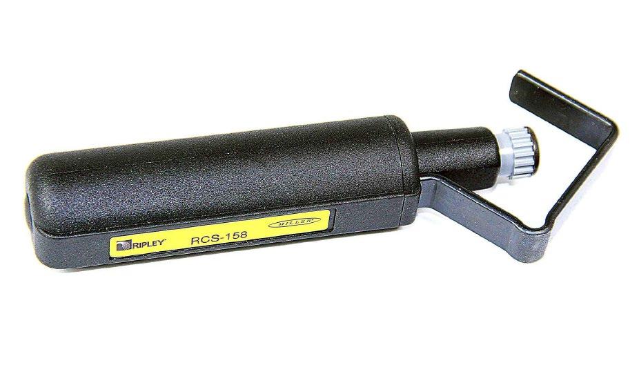 RCS-114 / RCS-158 Round Cable Strippers Cable preparation tools designed for fast, safe and precise jacket removal of PE, PVC, rubber and other jackets.