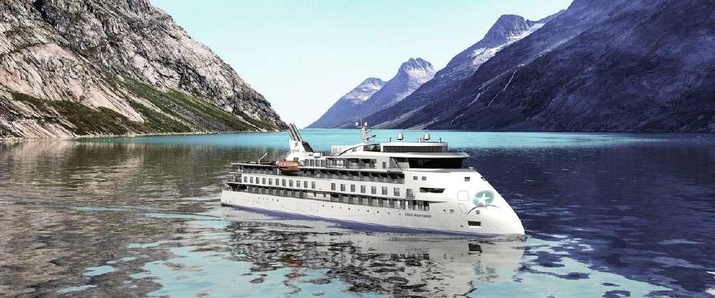 our more than 25 years of experience. Accommodating a maximum of 100 passengers plus kayakers and divers, the Greg Mortimer redefines expedition cruising for the future.
