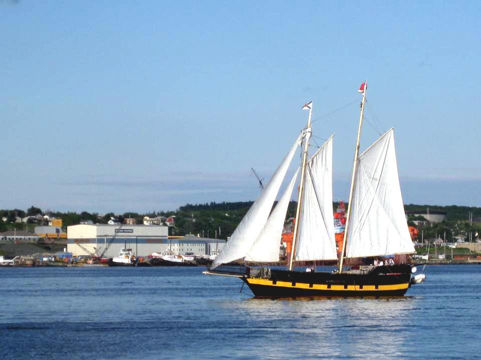 LIANA S RANSOM Sponsored by Parrish and Heimbecker, Limited Homeport: Halifax, Nova Scotia Length: 85 feet Built in 1998, the tall ship s design was influenced by the schooners used by privateers