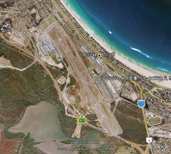 Gold Coast Airport (Australia) Airport Name Airport Location Gold Coast Airport, or Coolangatta Airport, (IATA: OOL, ICAO: YBCG) 90km south east of