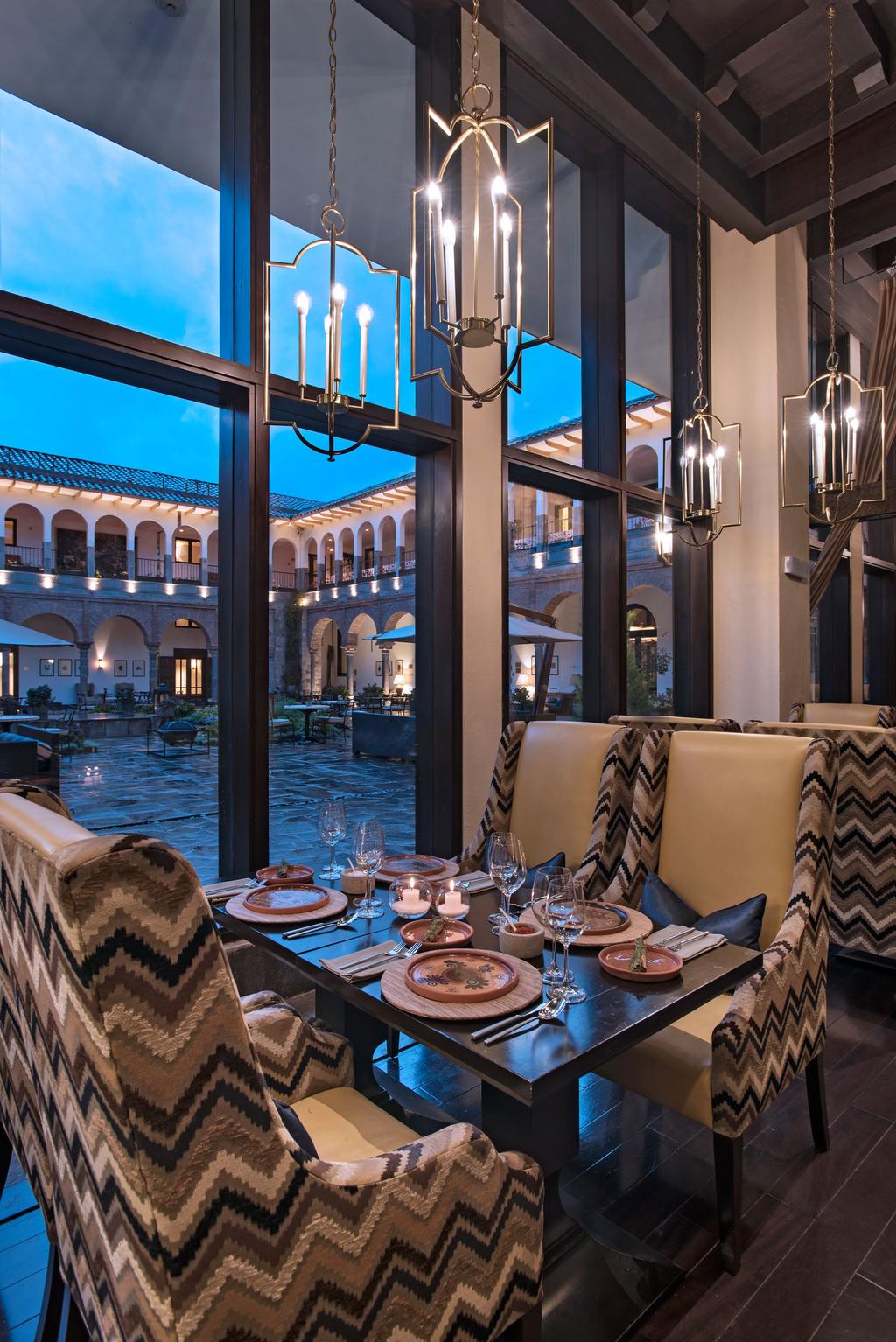 JW Marriott El Convento Cusco Restaurant Qespi Restaurant & Bar Offers gastronomy that fusions the past Andean practices and the modern and innovative