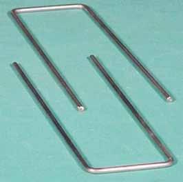 Instrument Bundling Products Stringers Hairpin Style Saunders Instrument Rack Weinstein Instrument Rack Weisenbach Instrument Forcep Description Width Rod Diameter Length HE2-0010 Hairpin Style,