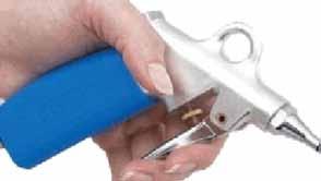 NEW! Cleaning Spray Gun Cleaning Spray Gun Healthmark s new Spray Gun is the ideal tool for cleaning cannulas, endoscopes, glassware, pipettes, syringes, catheters, curettes, cystoscopes a n d a