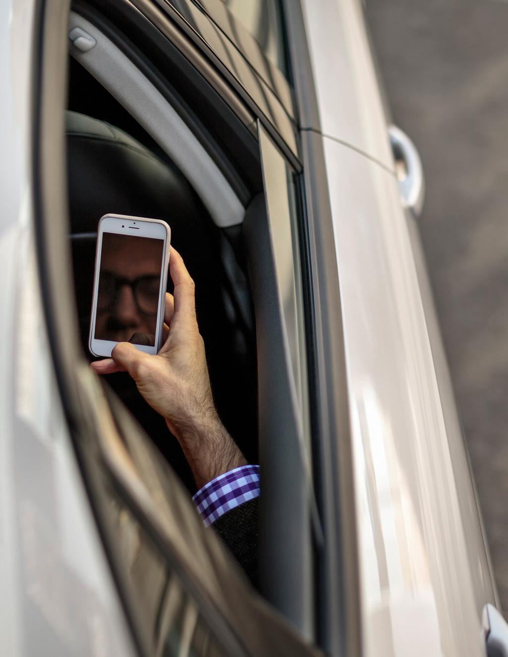 Business travelers choose ridesharing because they want their