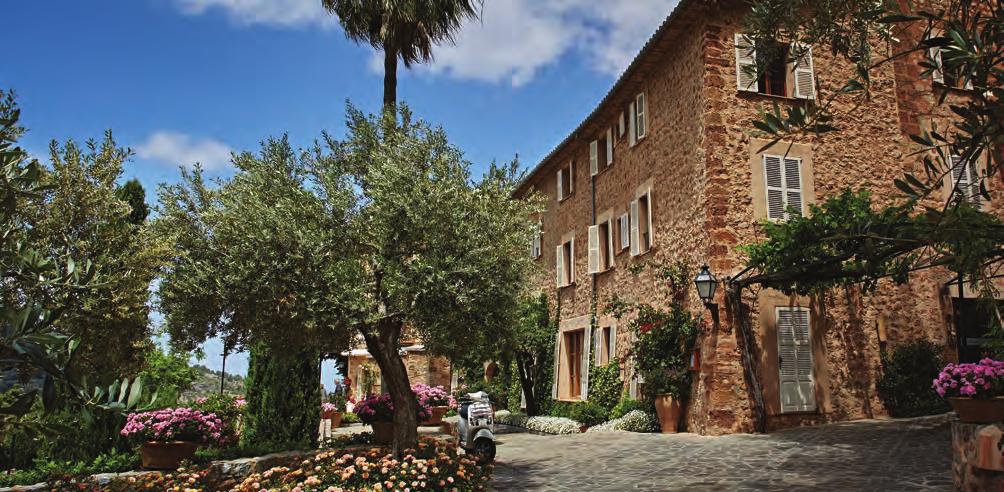A STONE S THROW FROM THE CLEAR, BLUE MEDITERRANEAN SEA, THE ARTISTS VILLAGE OF DEIÀ AND THE TOWERING SIERRA DE TRAMUNTANA PROVIDE A TRULY STUNNING SETTING FOR ONE OF THE WORLD S MOST RENOWNED HOTELS.
