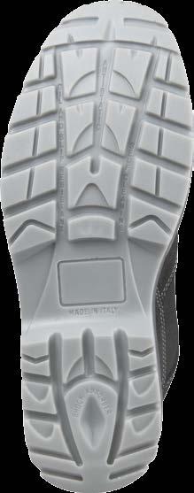 1100 Newton in accordance with the EN 20345 standard 100% composite flexible antimagnetic protects 100% of the surface of the foot (as opposed to 85% on average for steel soles) lighter than steel