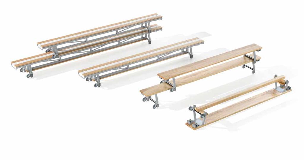 BENCHES BENCHES OVERVIEW The bench is suitable for sports training for all ages and is a must for