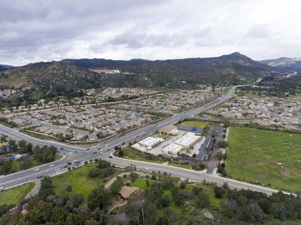 Additional density may be possible through The City of Escondido s Density Transfer Program. THE SITE The property is located at 3141 E Valley Parkway, in eastern Escondido.