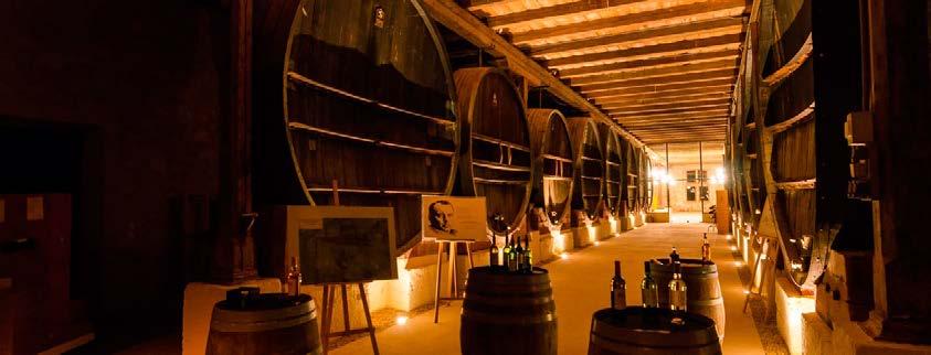 There we will have a guided tour of the winery buy the 5th generation of wine makers, you will discover the magnificent surroundings and taste thier