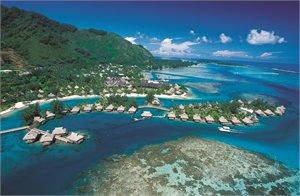 Tahiti - Moorea Manava Beach Resort & Spa - Moorea Located on a white sand beachfront, just a short drive from arrival points on the island and only kilometres from Cook s Bay, this resort is