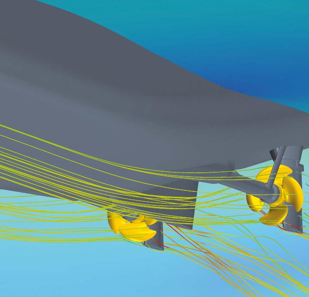 Key benefits High propeller efficiency: Wärtsilä Controllable Pitch propellers are customdesigned for each vessel.